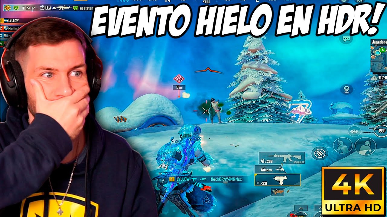 EVENTO DE HIELO CON LOS NUEVO GRAFICOS HDR EN PUBG MOBILE!!