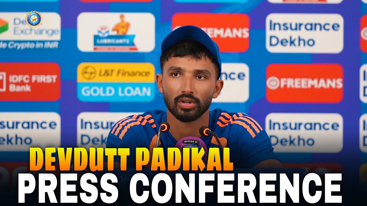 Devdutt Padikal Press Conference | Devdutt padikal interview today | #indvssl #cricket #interview
