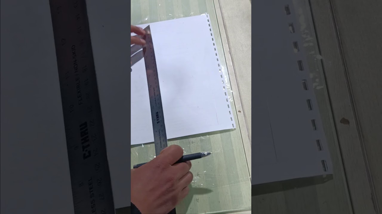How to make Elmendorf Tear Test Samples by NOT Using Special Cutter