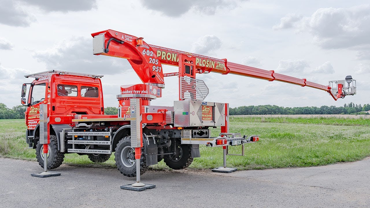 Autoplošina M-B Atego 4x4 Palfinger P300KS