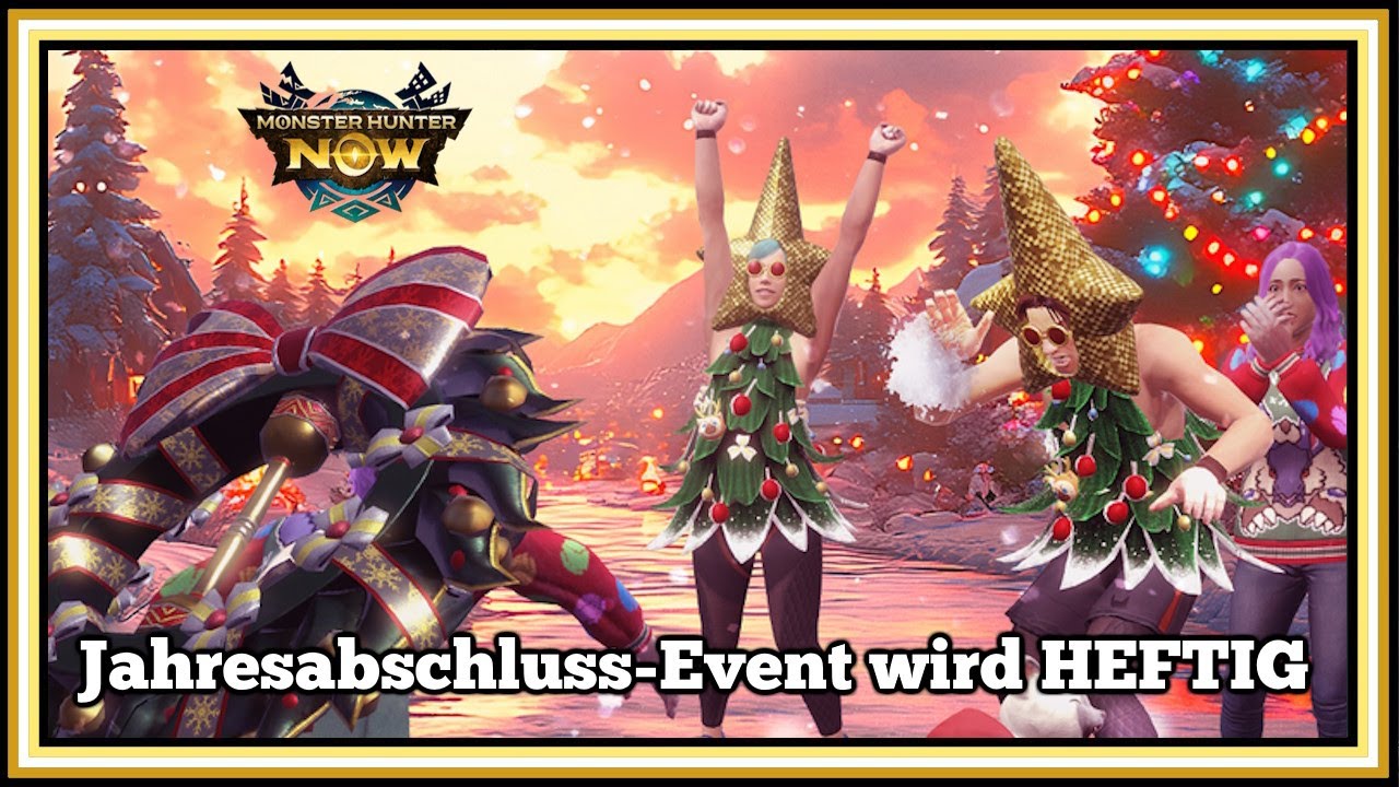 Jahresabschluss-Event wird richtig HEFTIG (mit sau vielen Boni) Monster Hunter Now