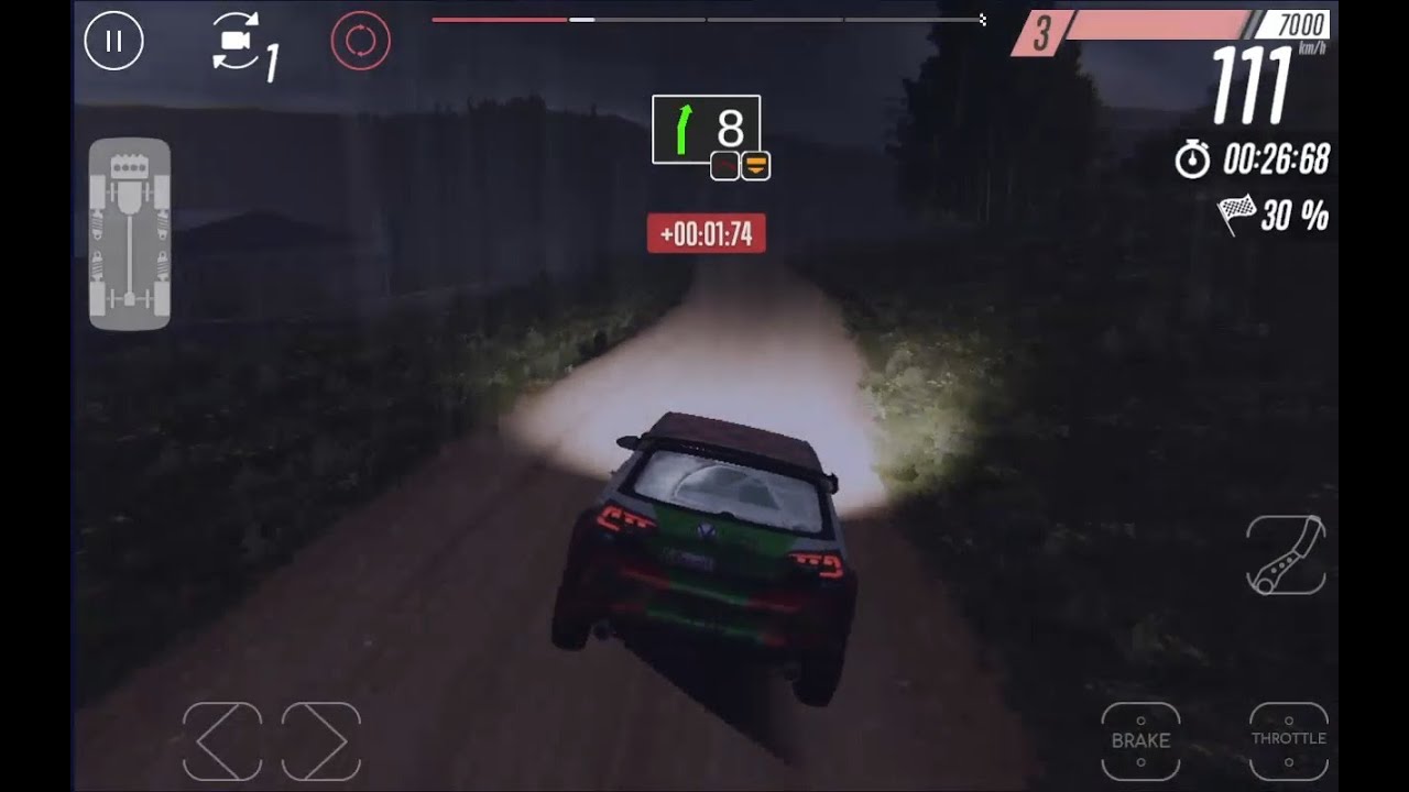 Volkswagen Golf (Mk7) - Campeonato; Reg. E (Hot Tires Rally) - CarX Rally