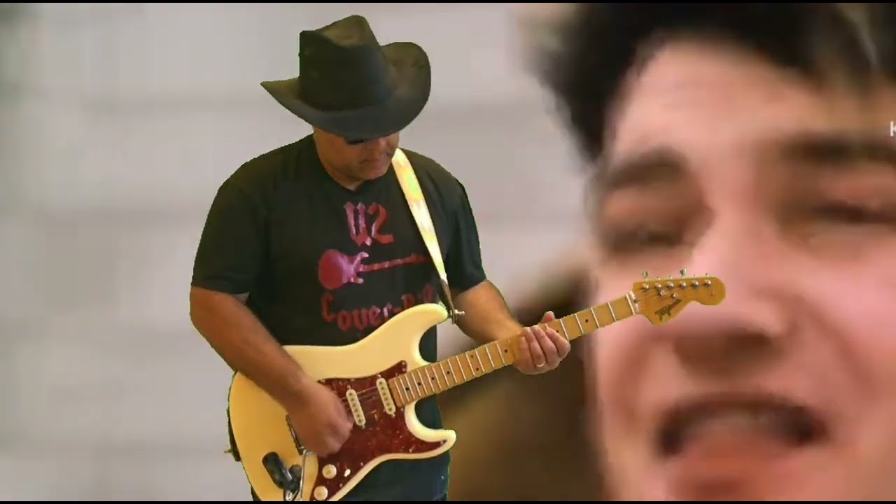 U2 Cover-Rio Tutorial Guitarra / Two Hearys Beat as One 