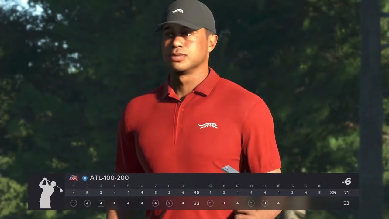 PGA Tour 2k25 Tiger Woods Stroke Play at TPC Boston!