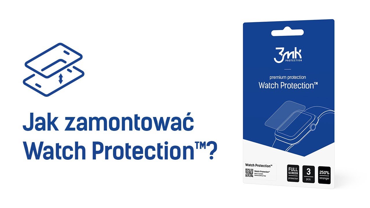 3mk Watch Protection&trade; / Montaż na mokro &ndash; Jak zamontować?