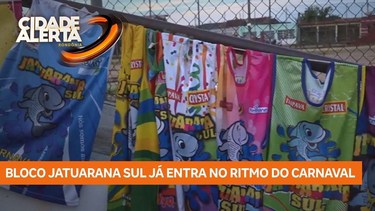Bloco Jatuarana Sul se prepara para o carnaval