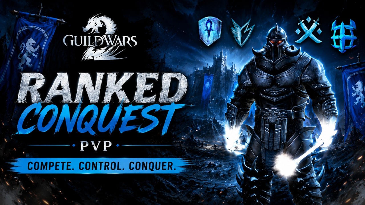 Guild Wars 2 Ranked Conquest PvP | Guardian Solo Queue