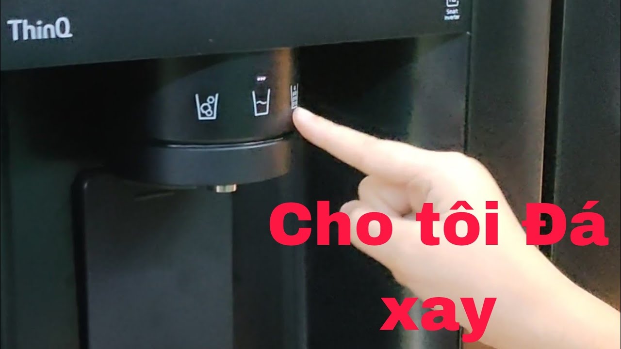 Review tủ lạnh công nghệ mới lấy Đá và Nước từ bên ngoài - Hiệu LG dung tích 635 lít sản xuất 2022