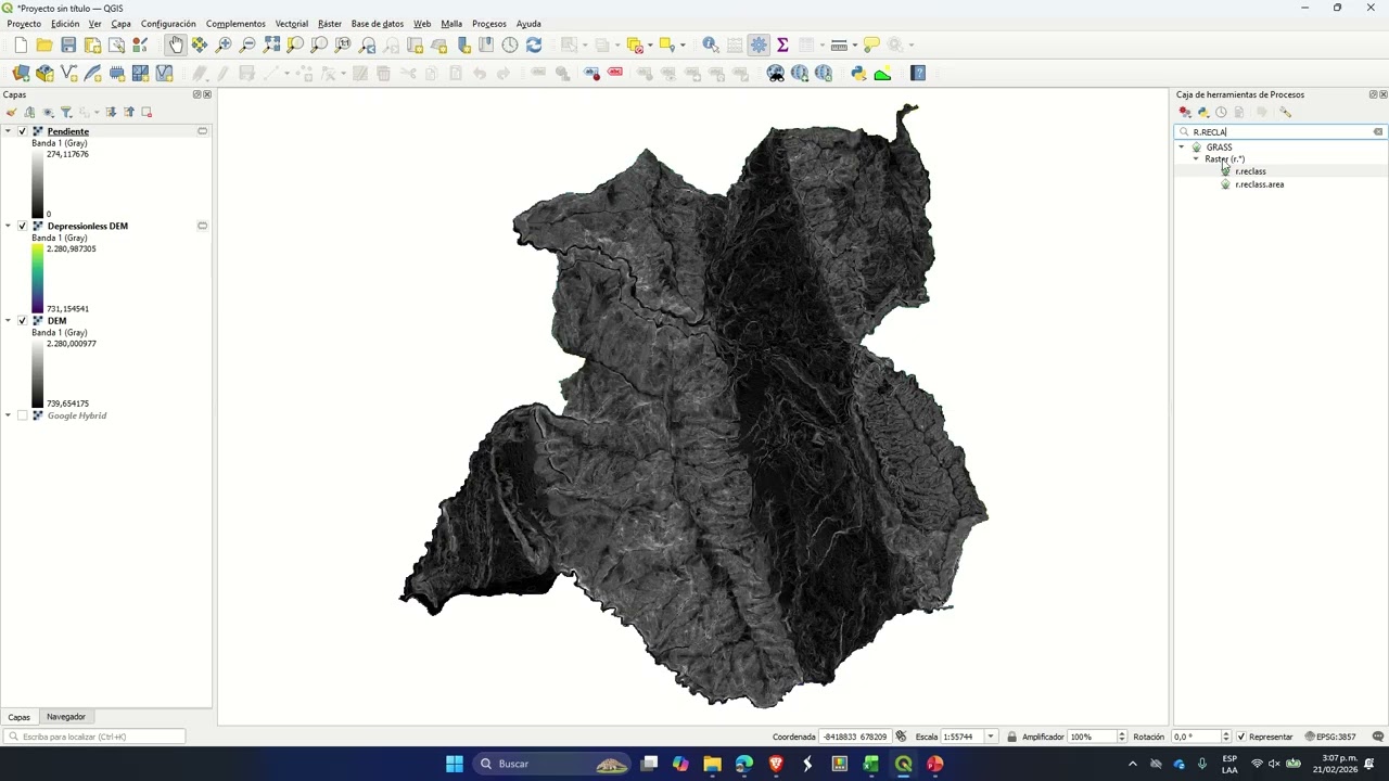 ANALISIS DE CUENCA EN QGIS - PARAMETROS MORFOMETRICOS