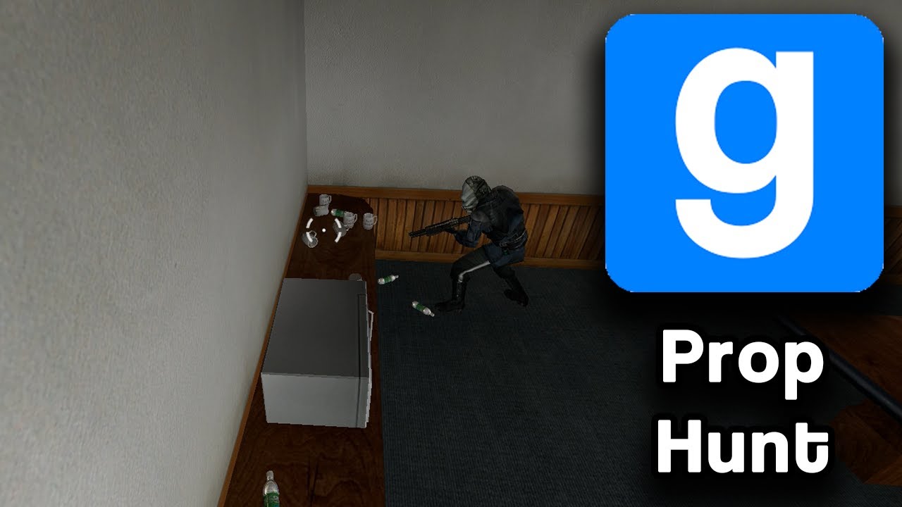 В Gmod Prop Hunt очень весело играть.