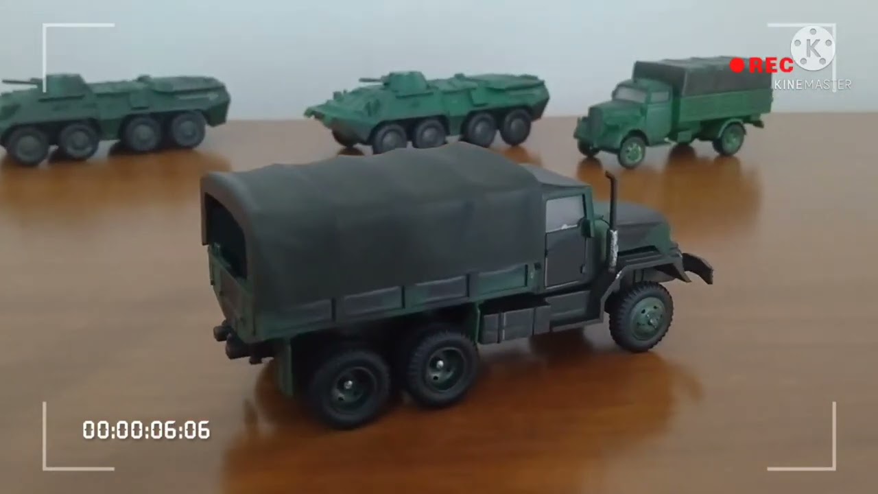 SEMI KIT / BUKAN DIECAST M35 US TRUCK SKALA 1/72 PRODUK 4D MODEL