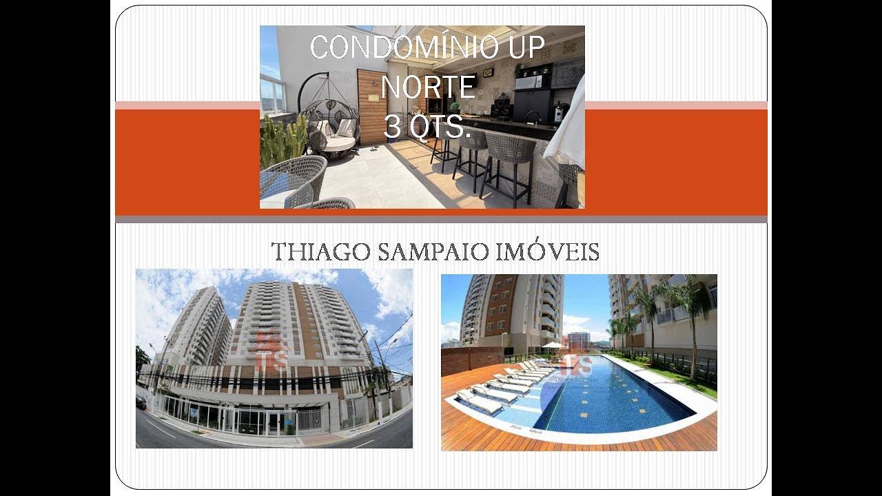 COBERTURA DUPLEX 3 QTS / 140 METROS / CONDOMÍNIO UP NORTE / PERTINHO DO NORTE SHOPPING