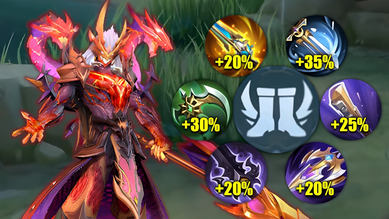 FULL ATTACK SPEED BUILD MOSKOV IN SOLO RANK IS BROKEN!!! 😱 (moskov best build 2026) - MLBB