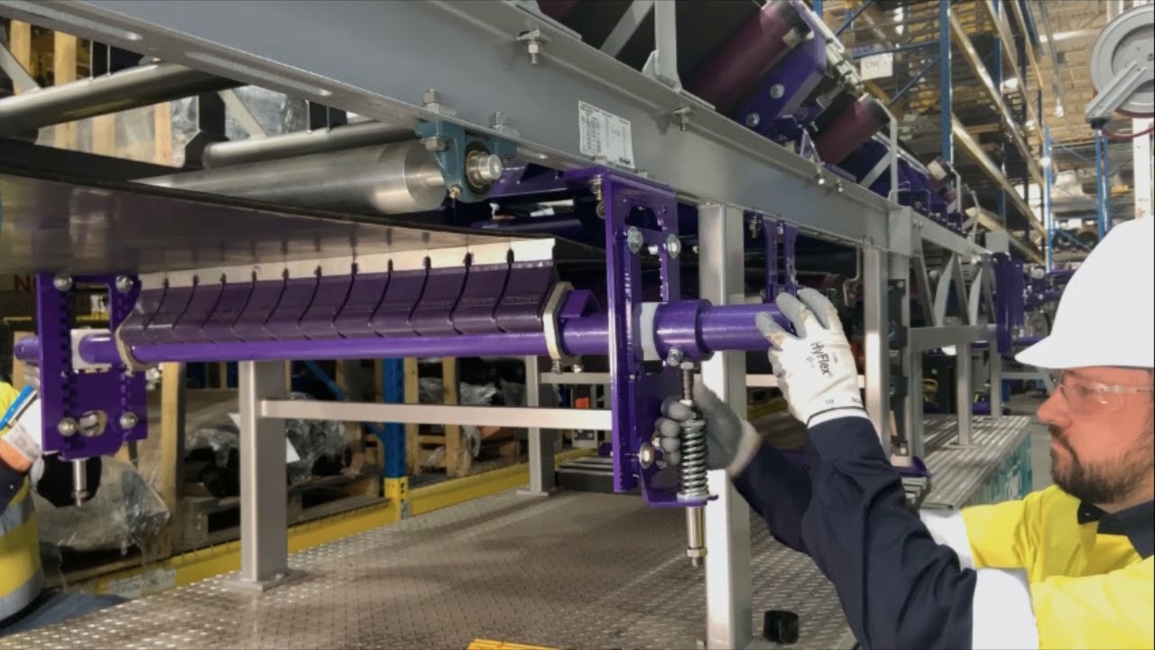 Y-Type™ Secondary Belt Cleaner Installation