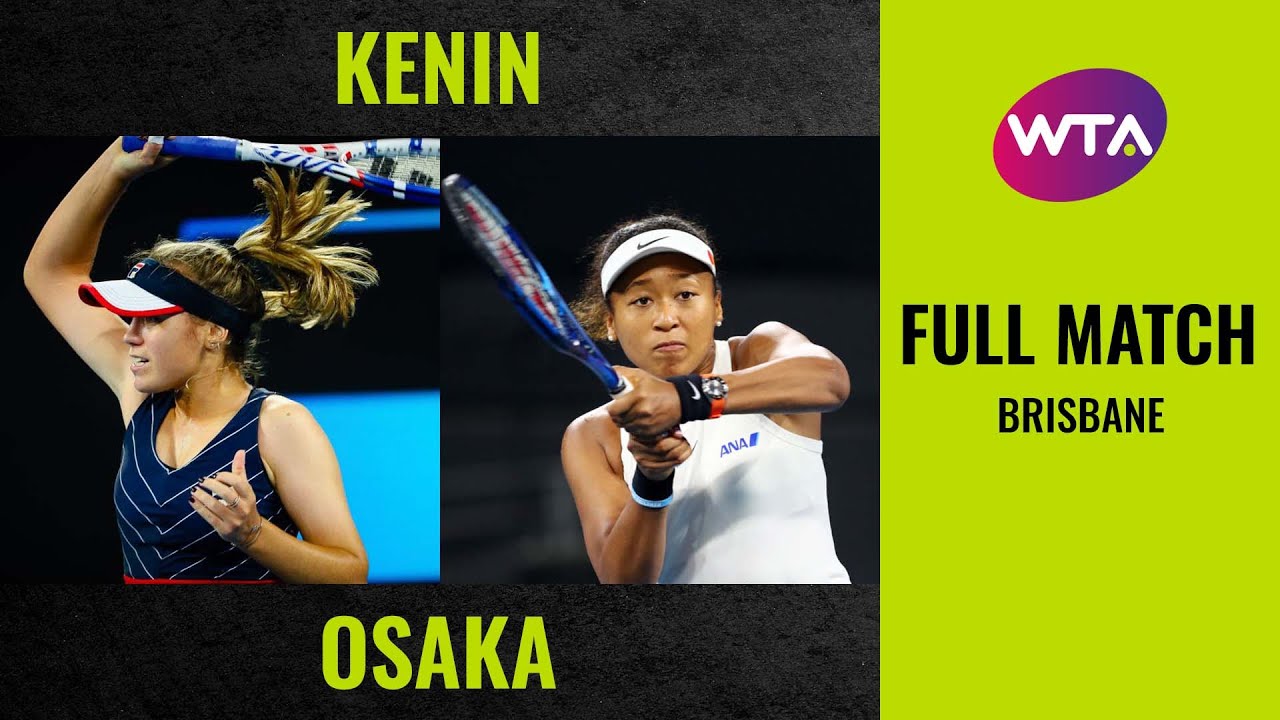 Sofia Kenin vs. Naomi Osaka | Full Match | 2020 Brisbane Round of 16