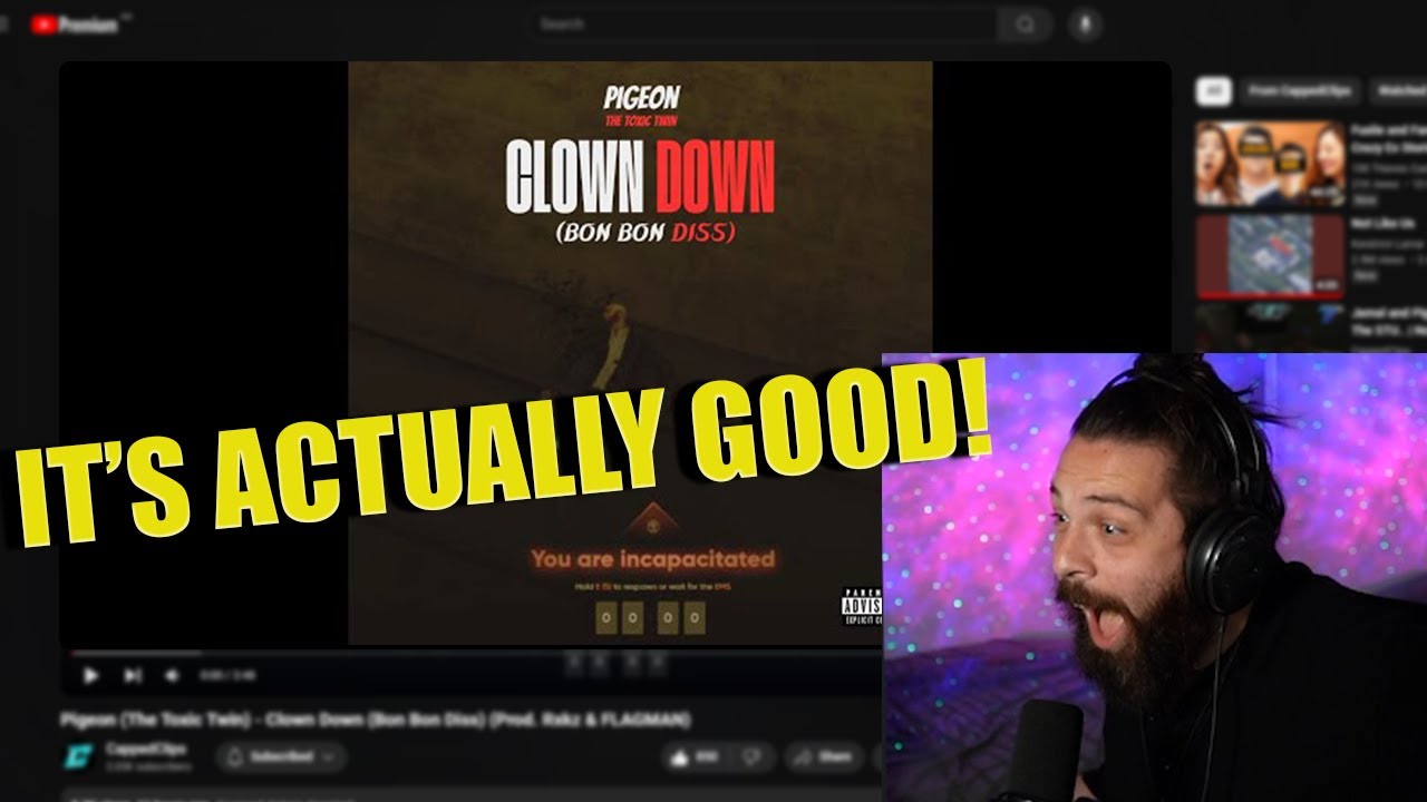 Mungo reacts to Pigeons Bon Bon Diss 