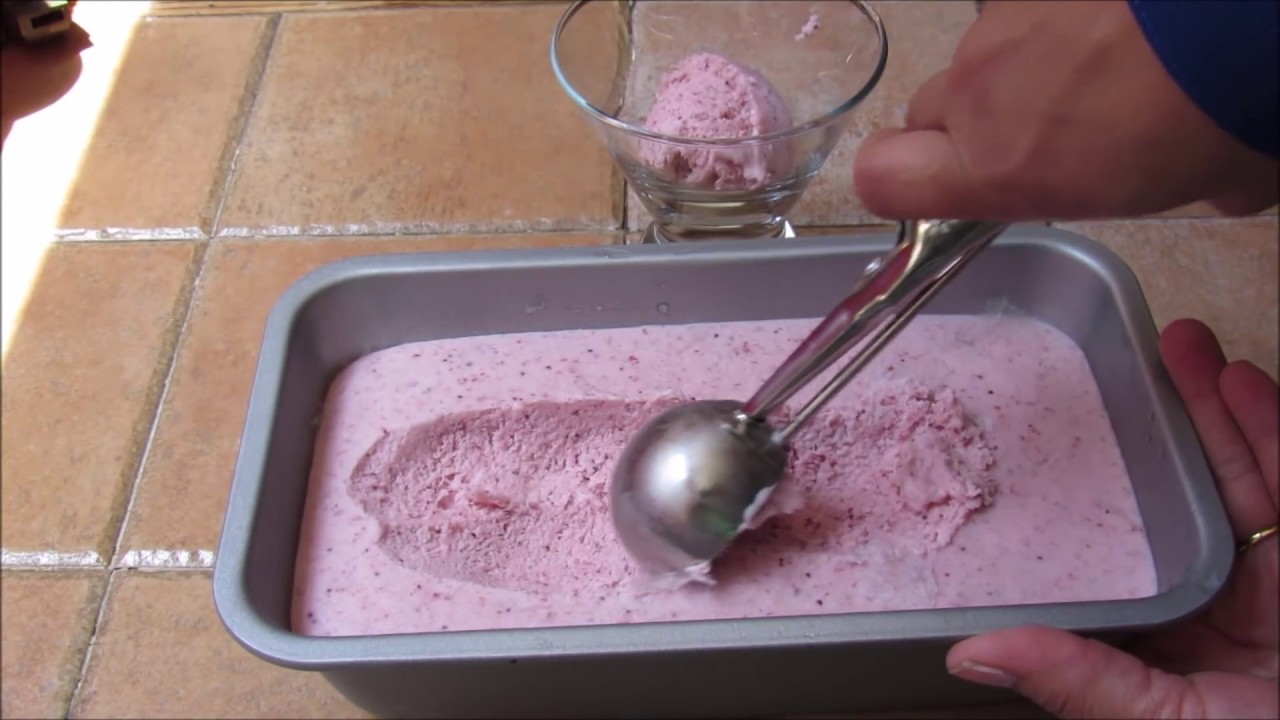 Base para helado con solo 2 ingredientes/FABI CEA