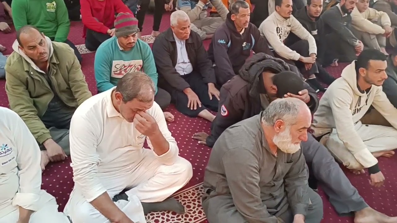 رفع اذان ظهر الجمعة من مسجد عباد الرحمن باكتوبر الدكتور أحمد الديداموني