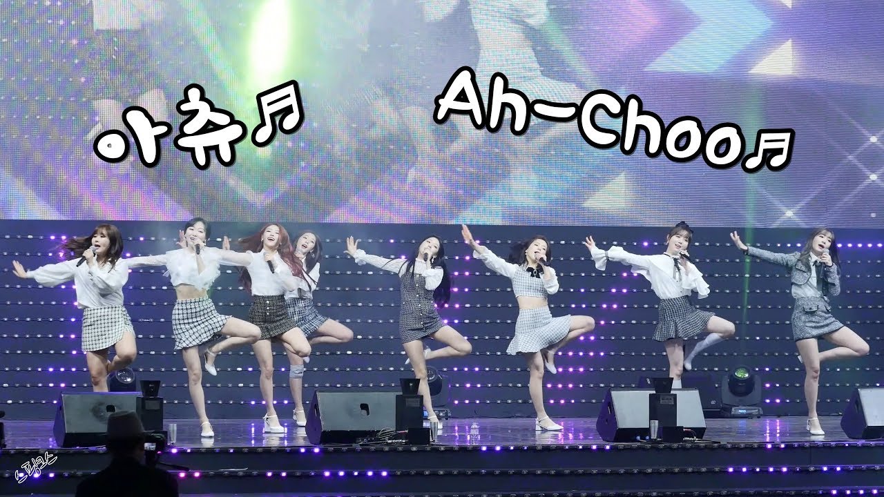 [4K] 190418 러블리즈 (Lovelyz) - Ah-Choo (아츄) 전체 직캠 (FANCAM) @락 뮤직 페스티벌 by SPHiNX
