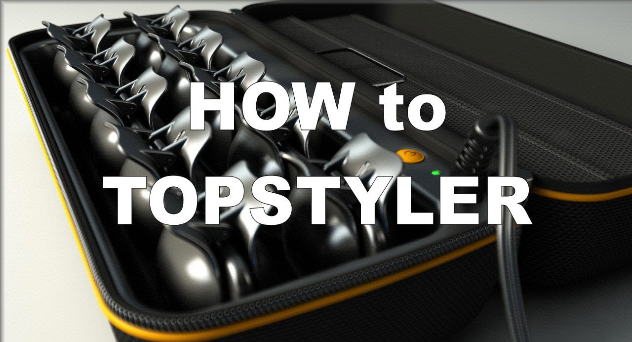 How to Use the TOPSTYLER! How to soft curls!