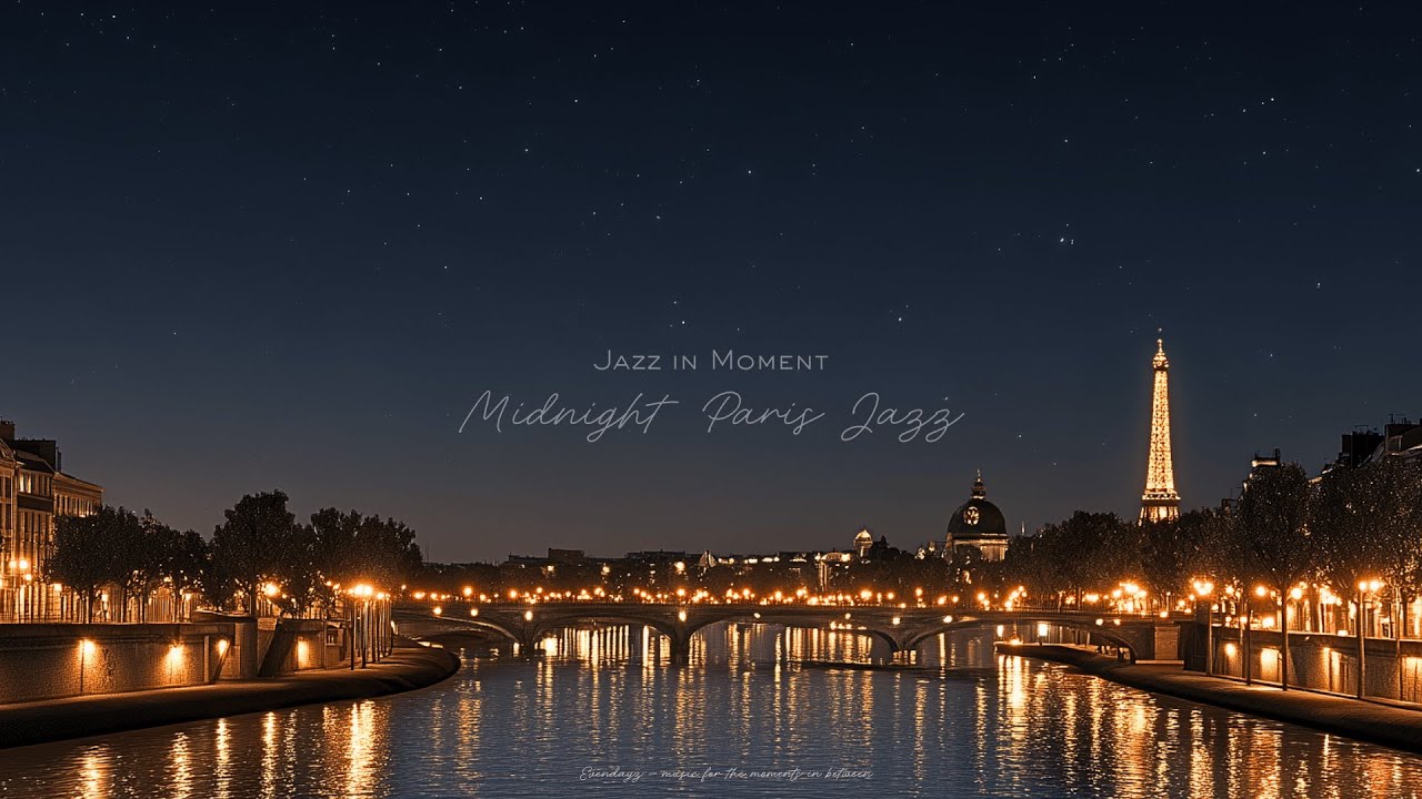 [playlist] Полночь в Париже | Quiet, Minimal Jazz for Late Nights