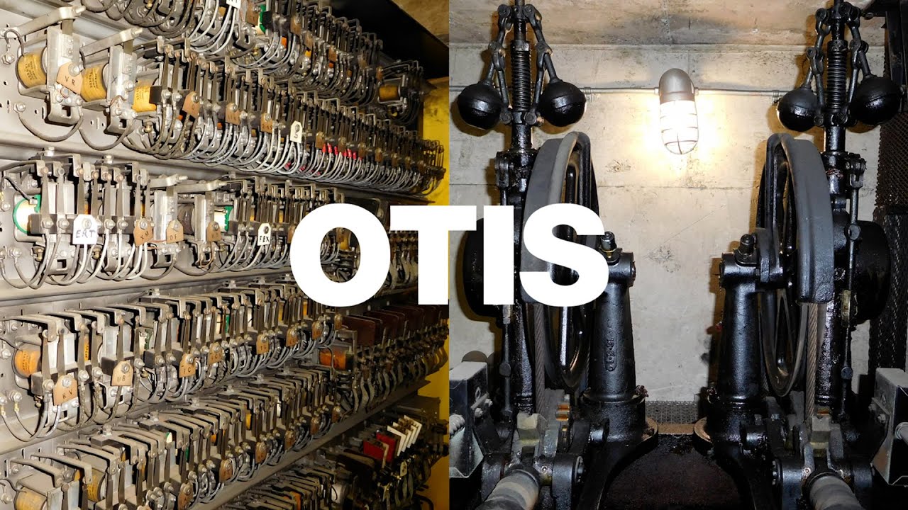 AMAZING 1926 OTIS Elevator Machine Room Tour