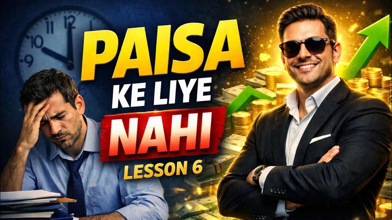 पैसे के जाल से बाहर कैसे निकलें? | Rich Dad Poor Dad Lesson 6