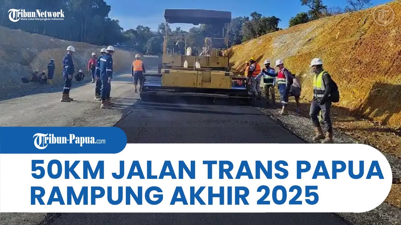 BBPJN Pastikan 50 KM Jalan Trans Papua Jayapura-Wamera Rampung Akhir 2026: Ada 16 Jembatan Baru