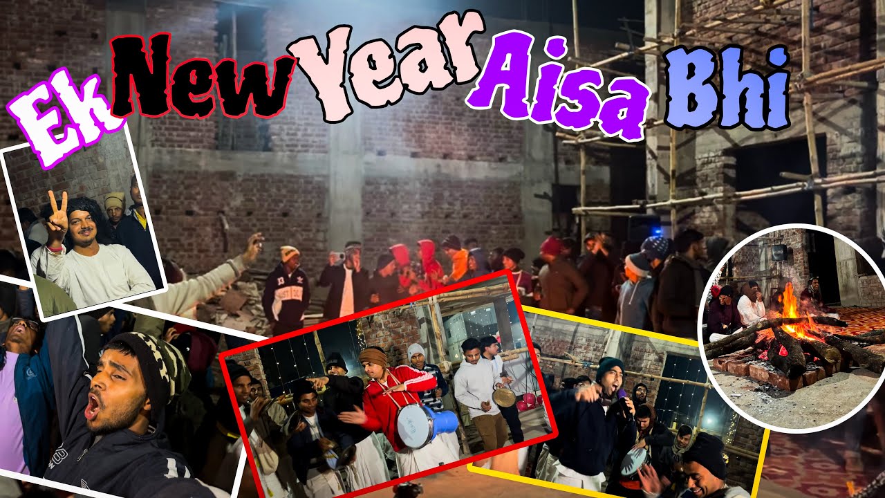 New year with Hare Krishna 