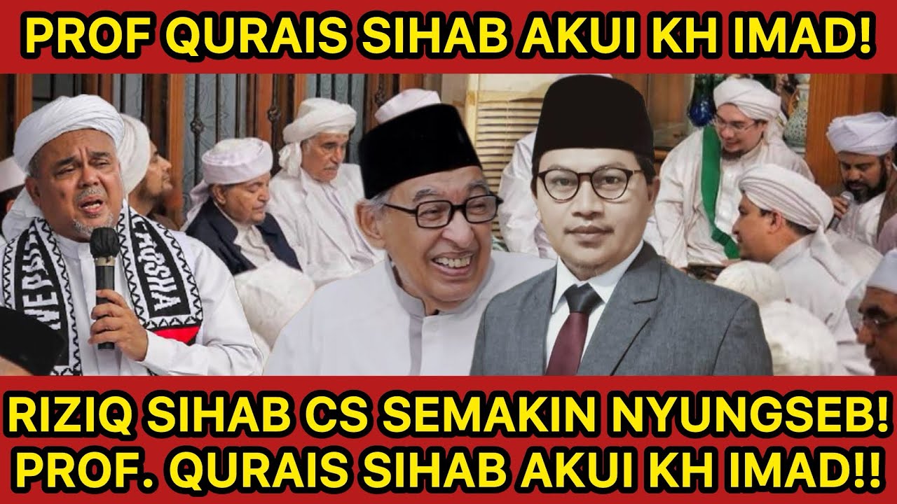 RIZIQ SIHAB CS NYUNGSEB! PROF QURAISH SIHAB AKUI TESIS KH IMADUDDIN UTSMAN AL-BANTANI!