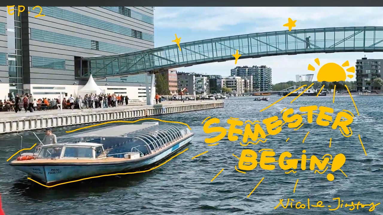 EP.2✨Daily life in CPH✨Semester Begin