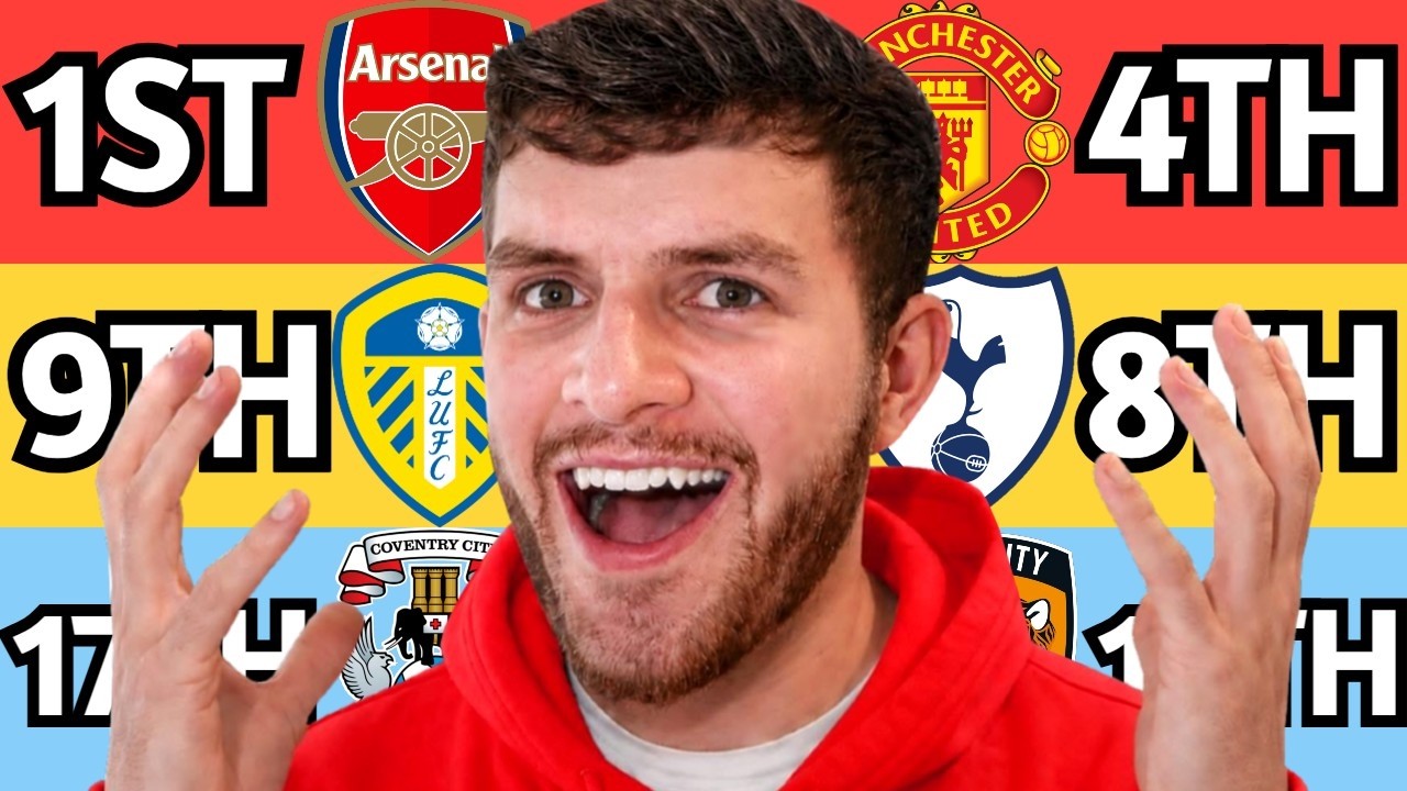 MY PREMIER LEAGUE 26/27 PREDICTIONS