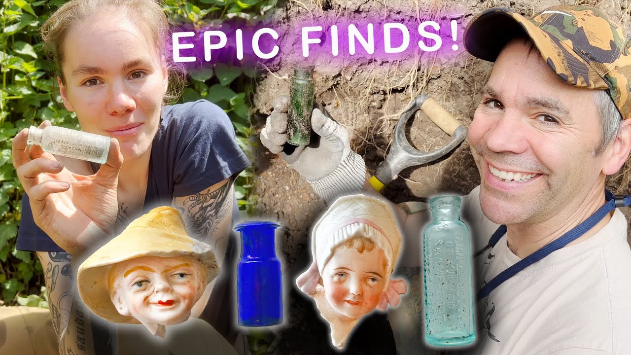 Cracking finds on our dump digging extravaganza!