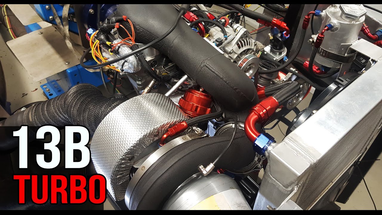 Mazda Rotary 13B turbo engine dyno | fullBOOST