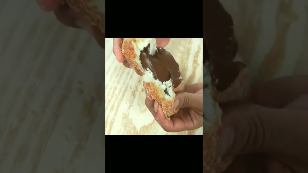 The ultimate chocolate filled donut