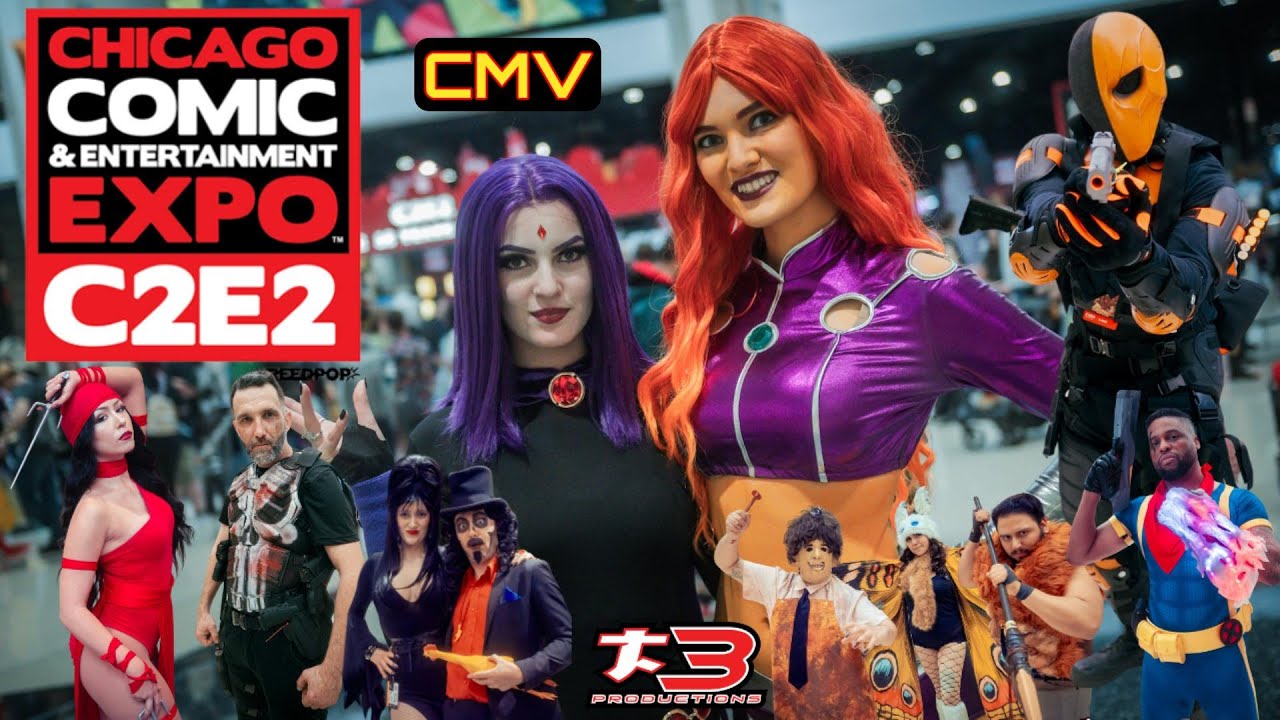 Chicago Comic & Entertainment Expo 2024 | C2E2 | CMV 4K