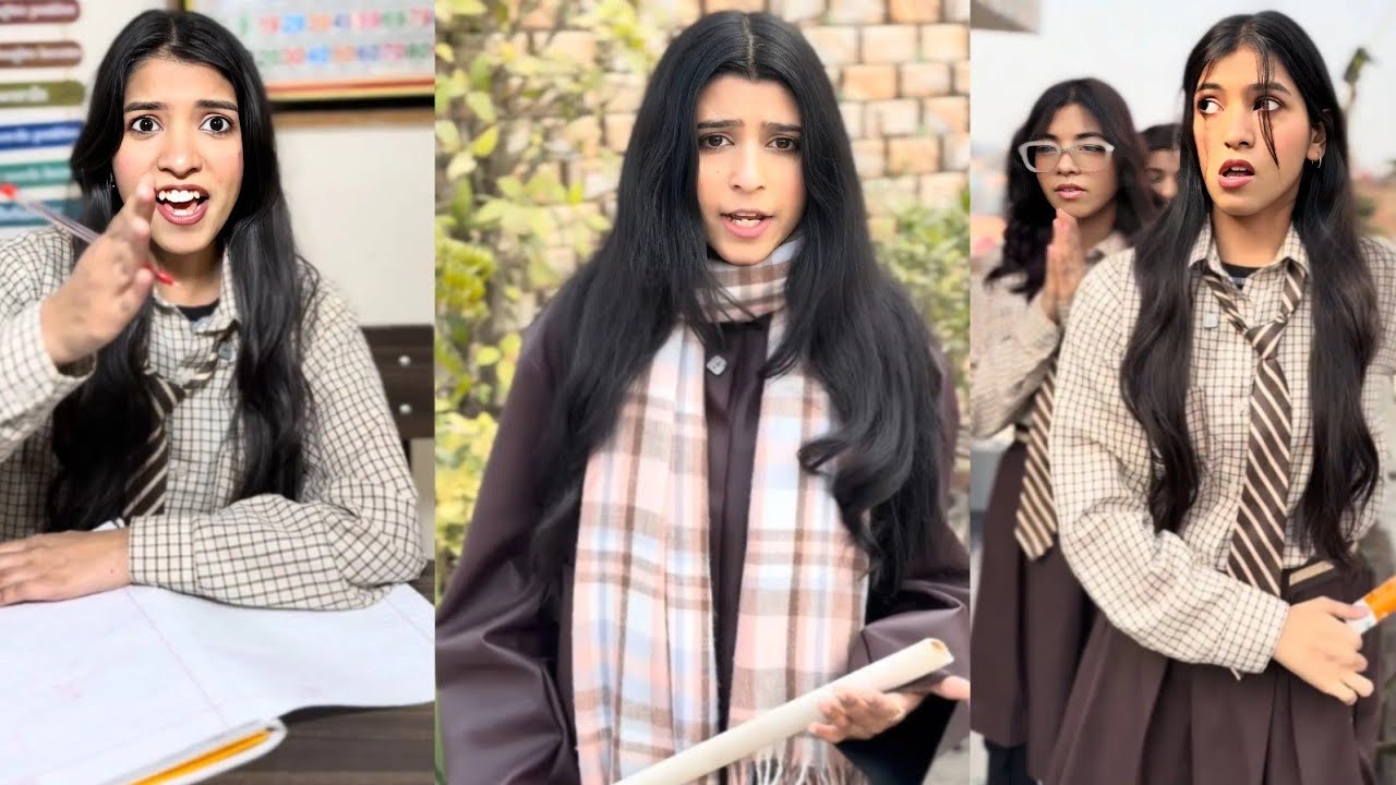 School Mein I Attitude Wali Ladki || BTS Army / #funny #love #kedrama #btsarmy 