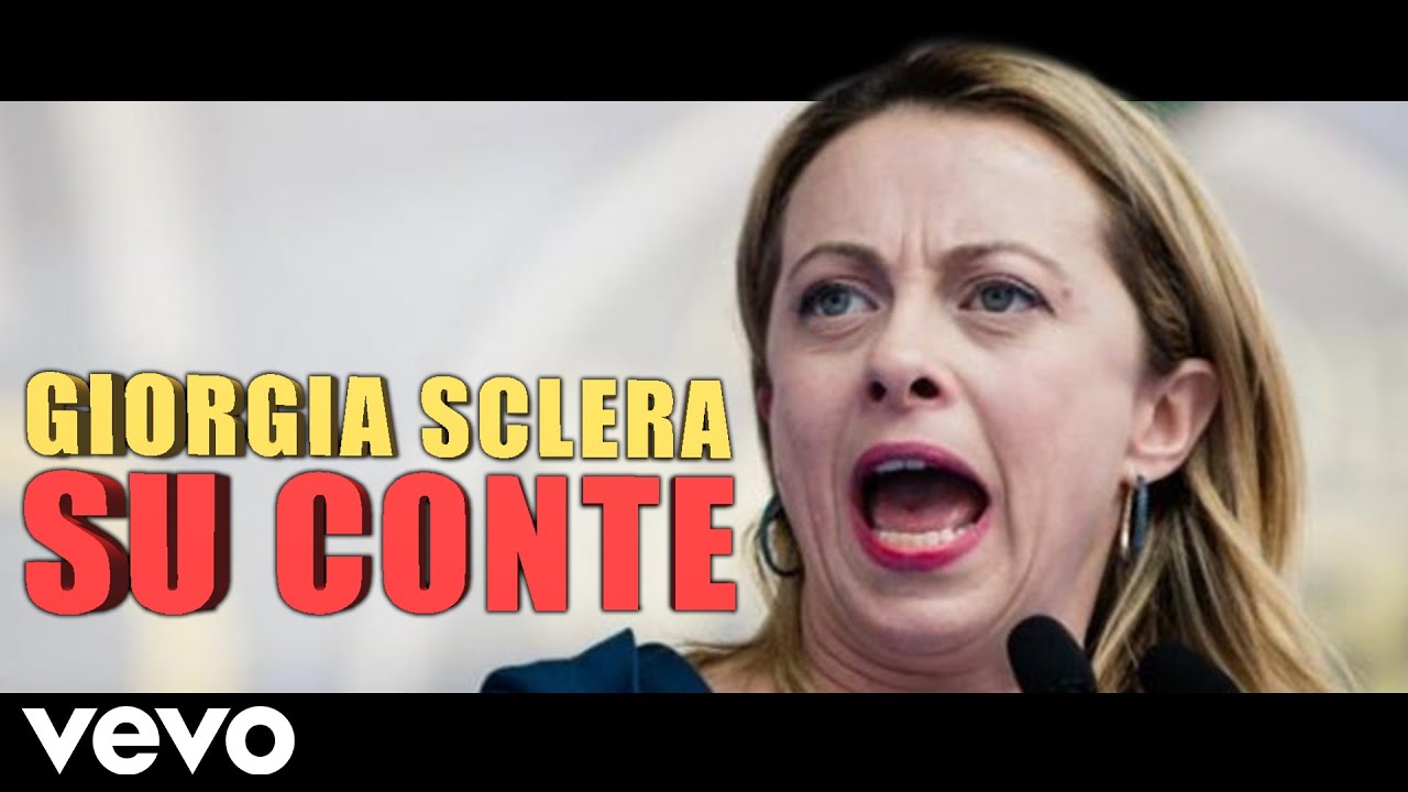 Giorgia Meloni SCLERA su CONTE - REMIX
