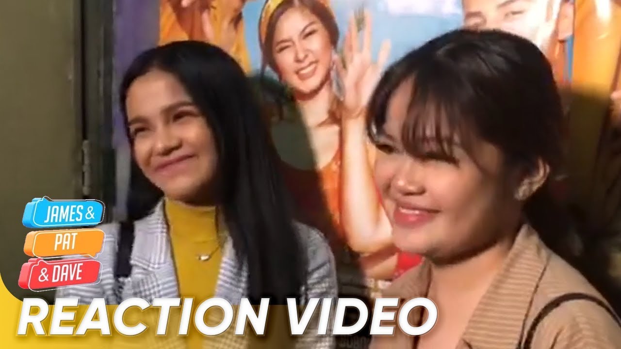 Janine Berdin & Zephanie Dimaranan | ‘James and Pat and Dave’ | Reaction Video