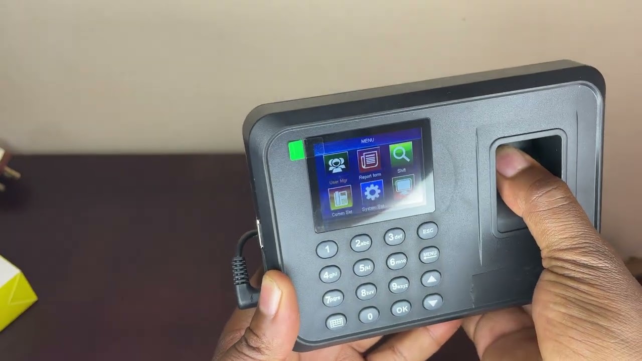 How to use Fingerprint Time Clock