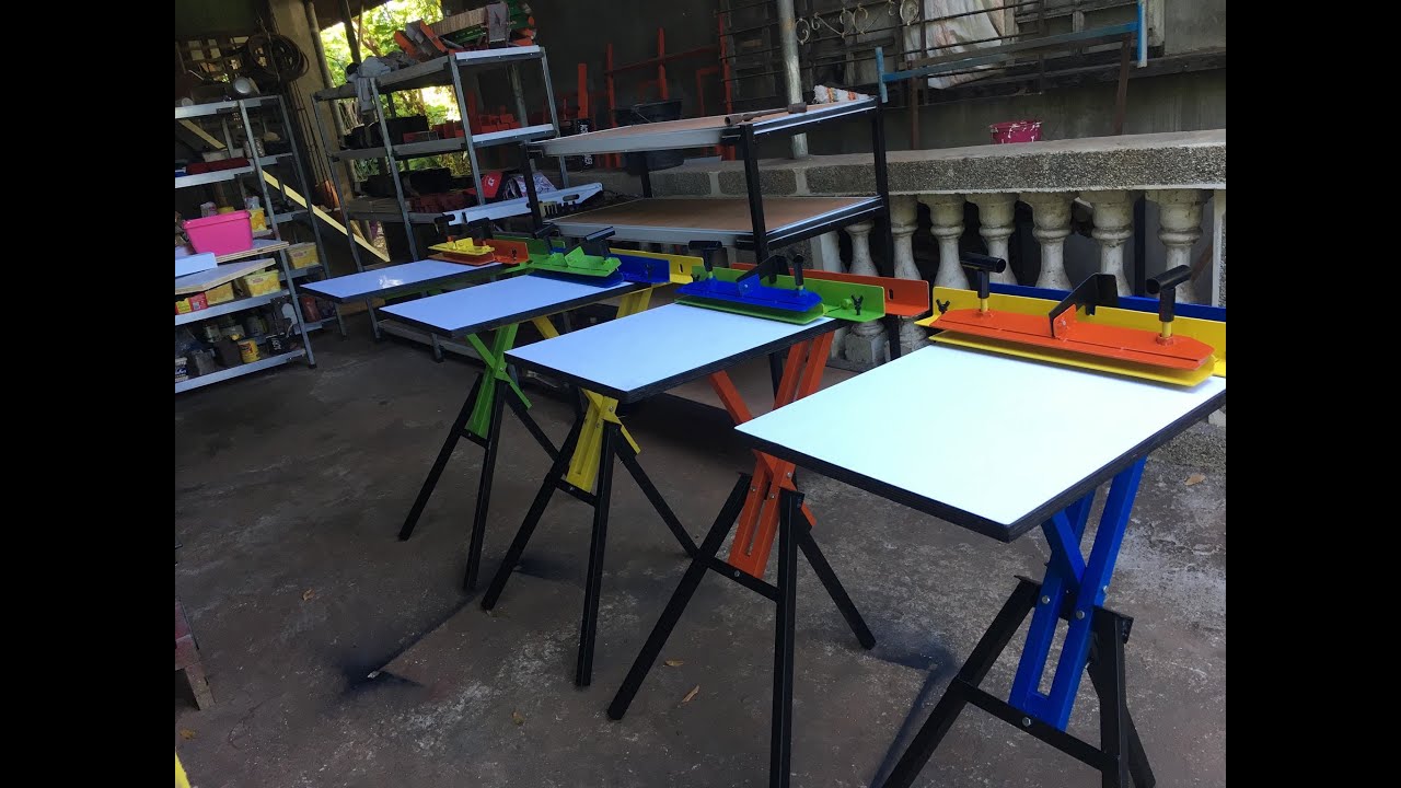 LSD SINGLE PRESS SCREEN PRINTING TABLE
