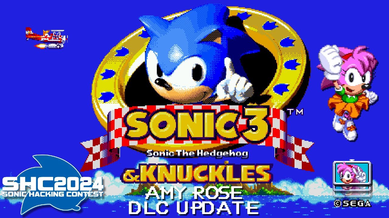 Sonic 1: The Sonic 3 & Knuckles Experience (SHC '24) ✪ Amy Rose DLC Playthrough (1080p/60fps)