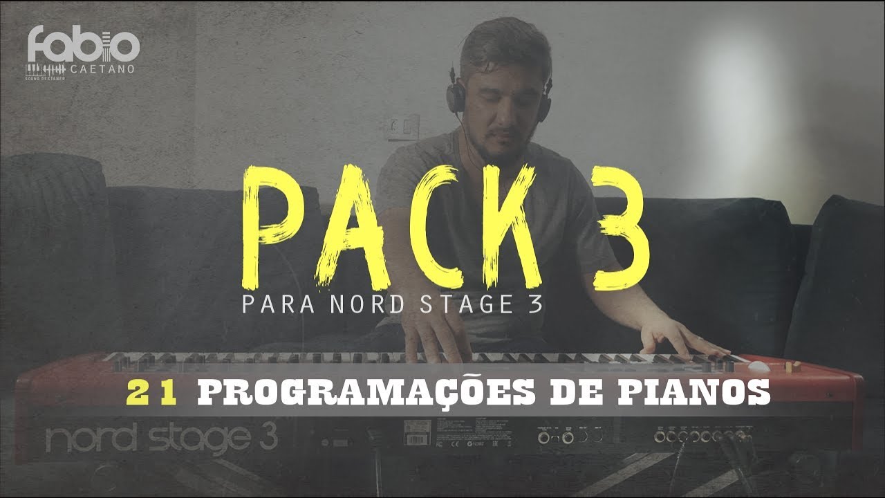 PACK 3 PIANOS | NORD STAGE 3 | ADQUIRA JÁ