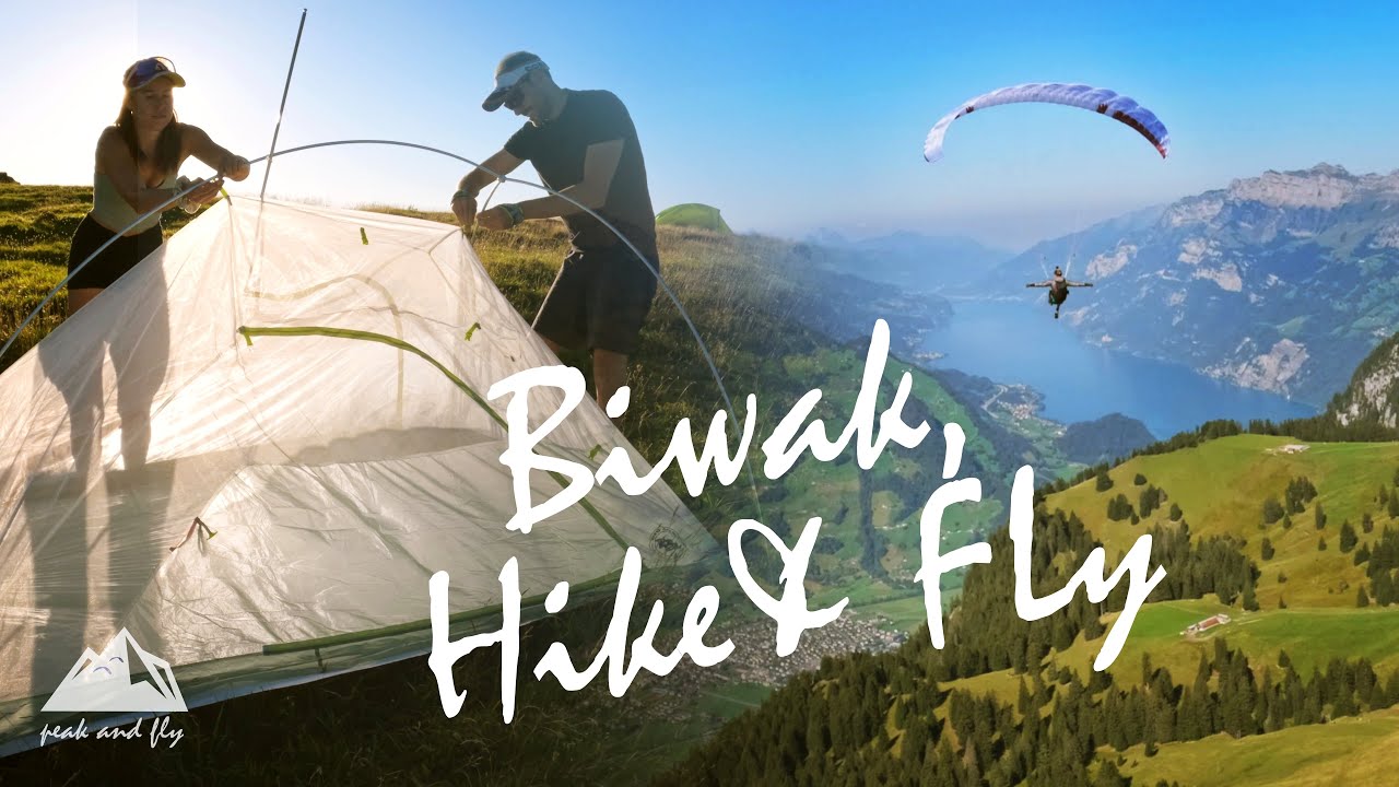 Wow! SO schön kann Biwak, Hike and Fly sein!