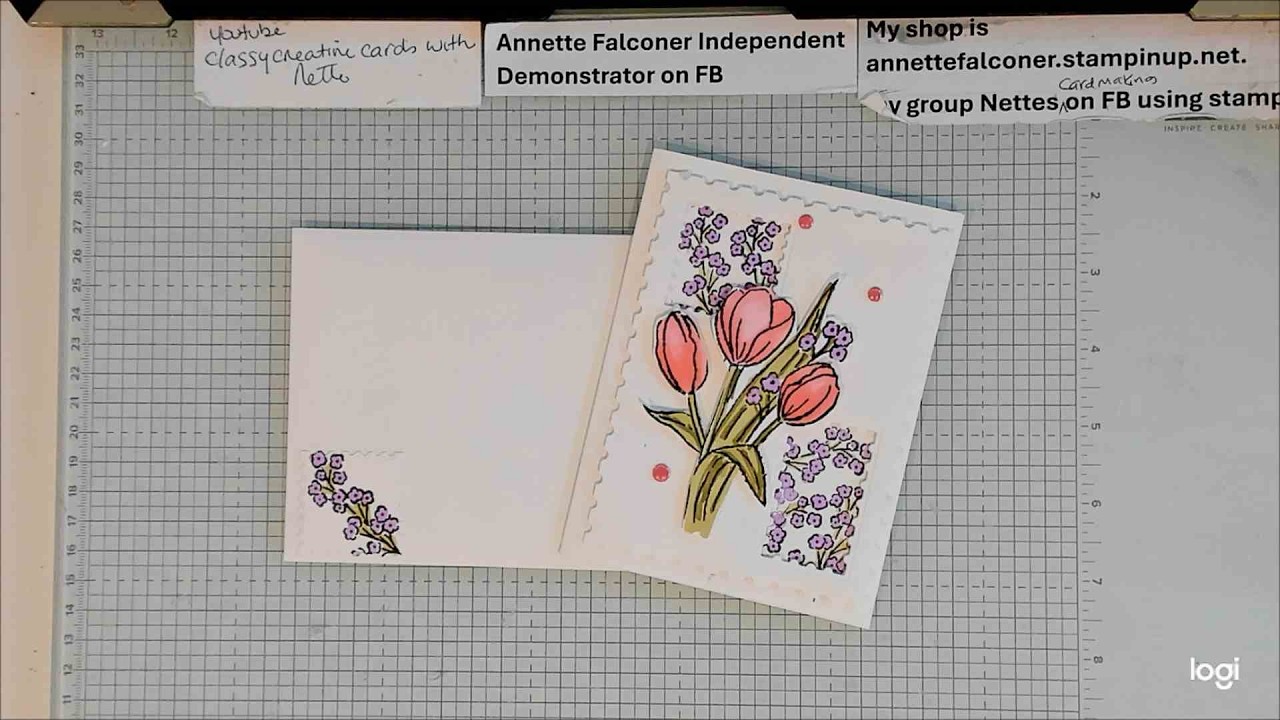 Mixed Florals leaving us in April  come see my card tutorial