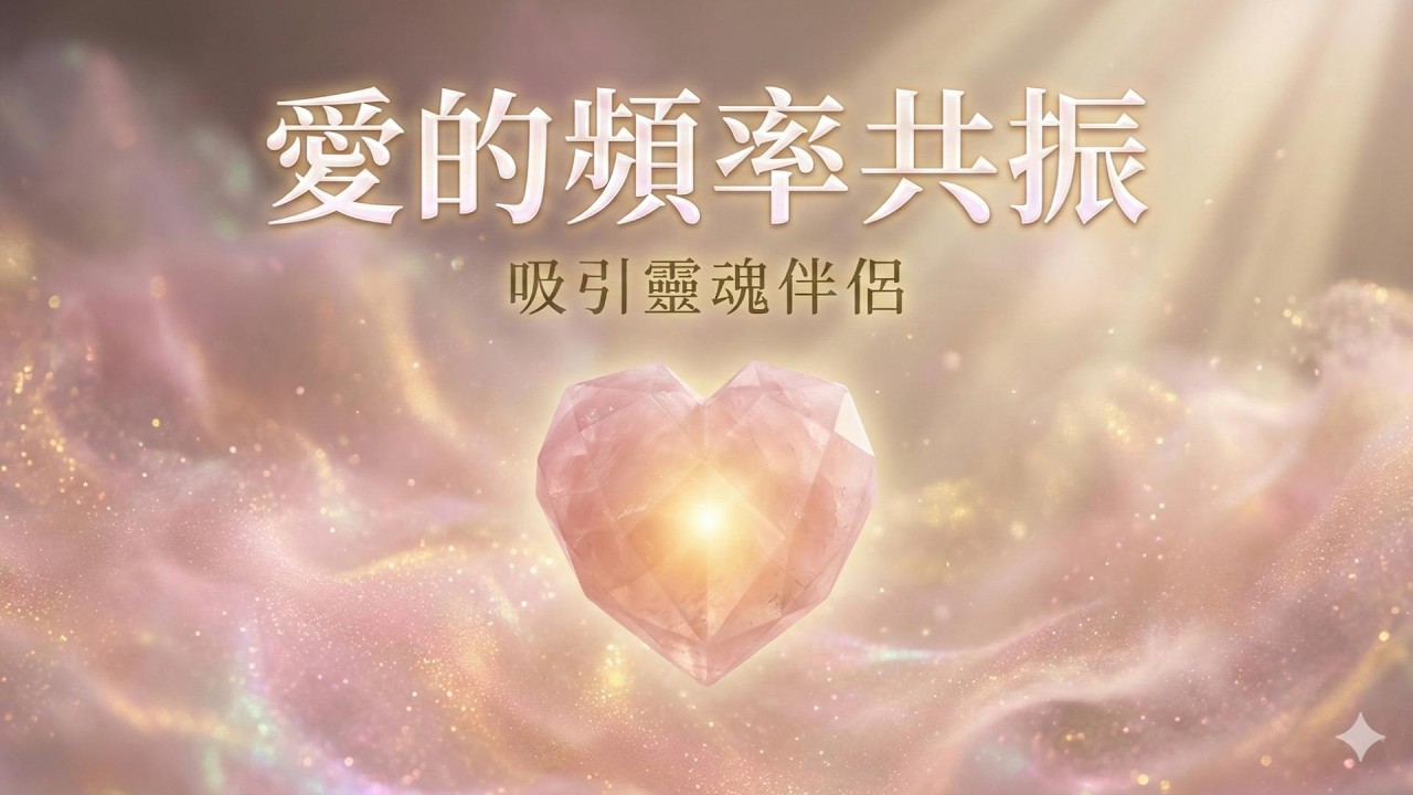 愛的量子共振：當你不再「尋找」愛，愛就會發生 (含粉晶能量錨定儀式)