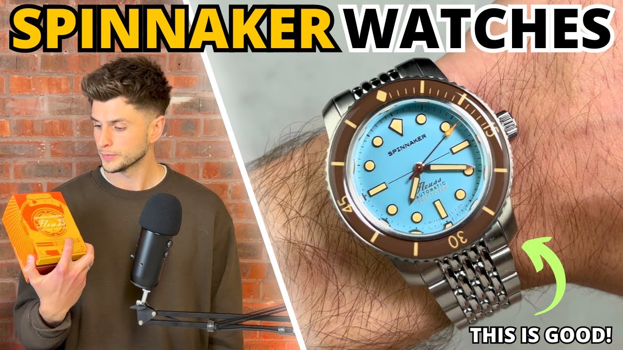 Are Spinnaker Watches Worth It? | New Fleuss 40 Automatic Review!