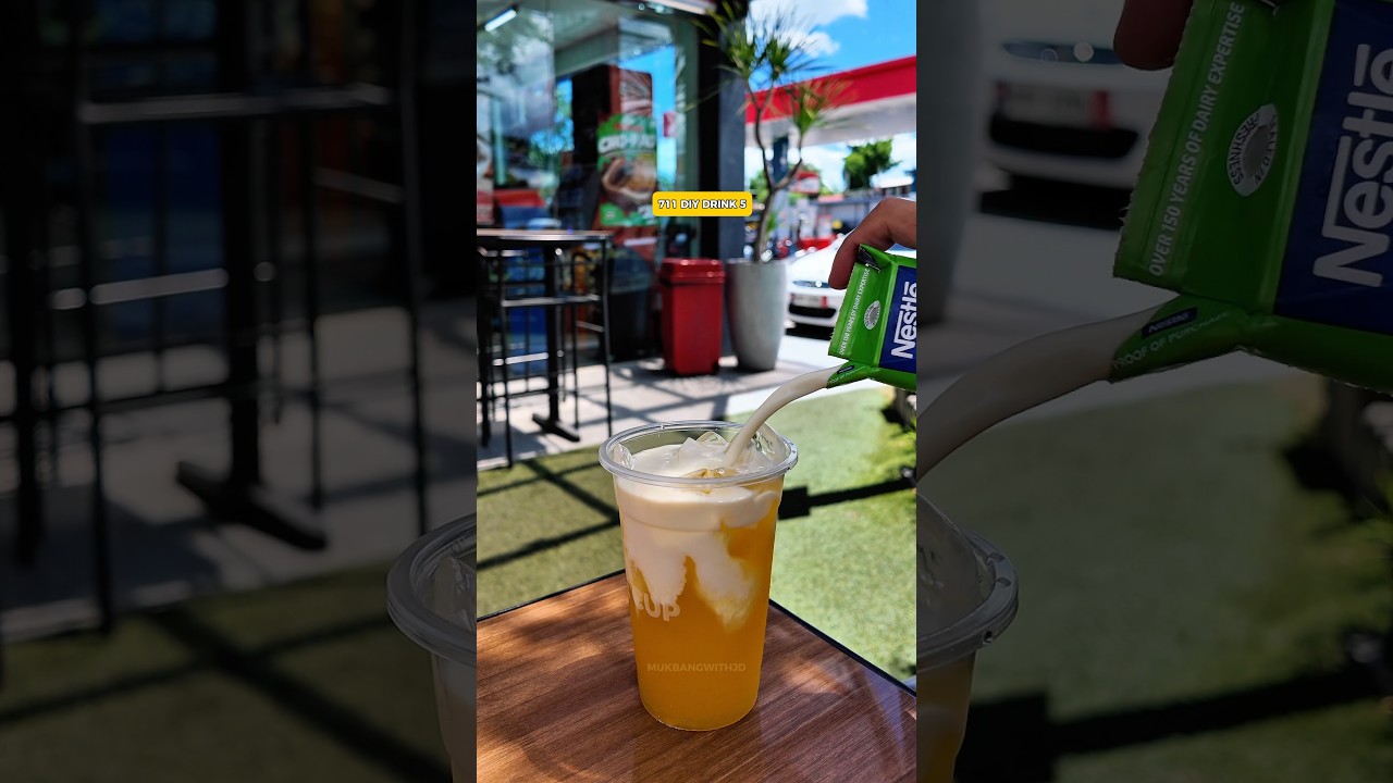 711 DIY DRINK | Secret MANGO Drink in PH 