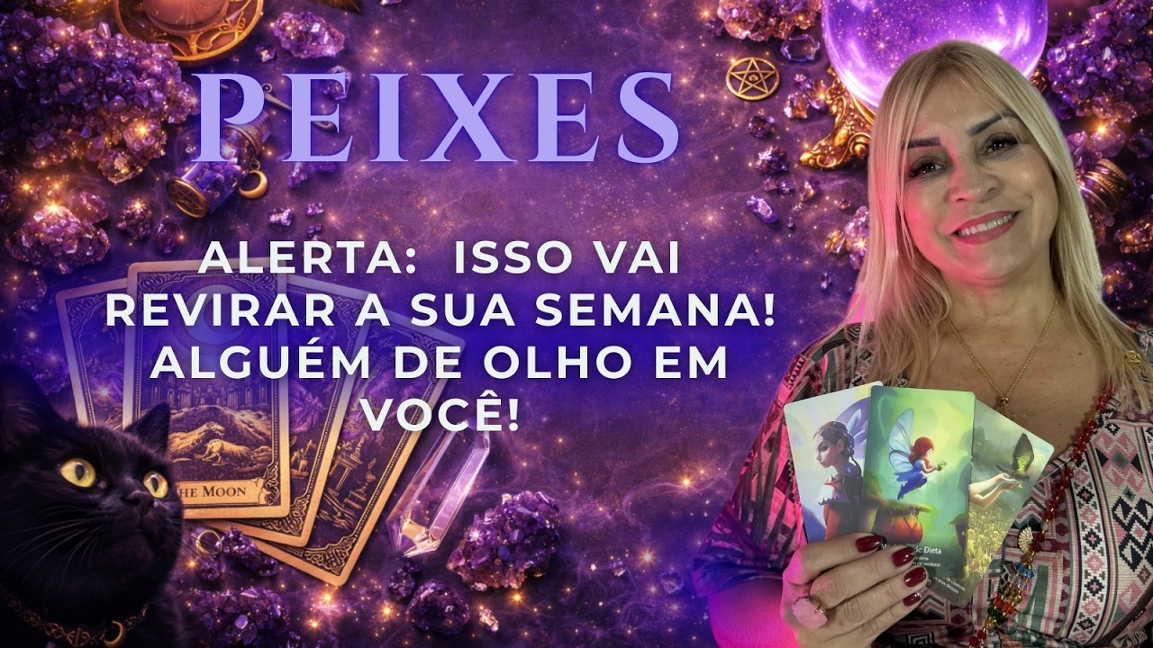 PEIXES - VOCÊ NÃO ESPERAVA ESSA PESSOA NA SUA VIDA! VEM PARA FICAR! VAI TE SURPREENDER!