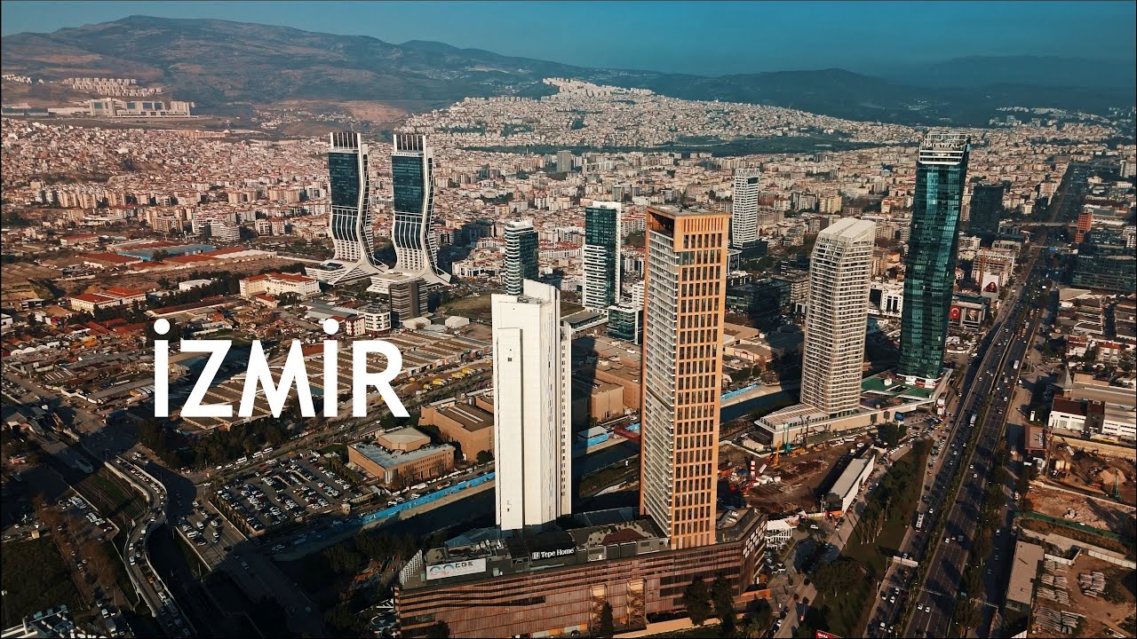 İzmir | Gökdelenlerinin Yükseklileri |  Drone ile Manzaralar | DJI MINI 4 PRO ile Kaydedilmiştir